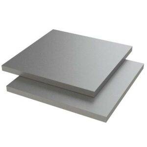 Hard PVC plaat met een stevige en duurzame structuur, ideaal voor technische en industriële toepassingen.