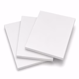 White PVC foam sheet