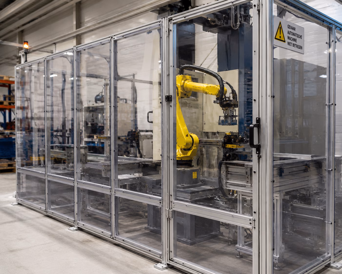 Transparant polycarbonaat plaat machineafscherming