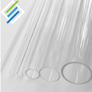 "Transparante acrylaat buis GS met hoogwaardige optische helderheid en gladde afwerking, geschikt voor decoratieve en technische toepassingen."
