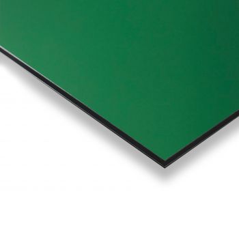 B-Bond Classic 3D plaat in Groen (mat/glans) RAL 6024, een veelzijdige en duurzame plaat met een unieke 3D-look, geschikt voor gevelbekleding en interieurtoepassingen.