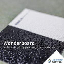 Wonderboard paneel: duurzaam, veelzijdig en eenvoudig te monteren gevel- en wandbekleding voor binnen- en buitentoepassingen.