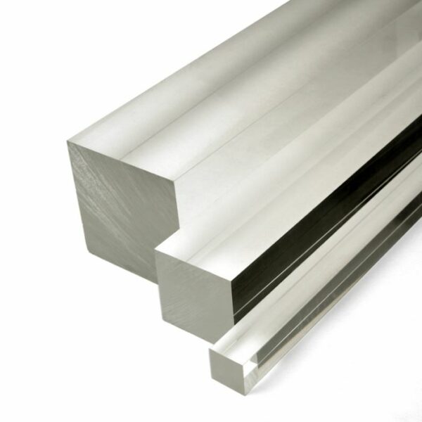 Square bar transparent acrylic XT/GS