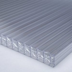 Polycarbonaat kanaalplaat 32mm, hoog isolerend en uiterst stevig voor professionele toepassingen.
