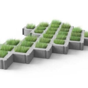 Plastic Grass edge tile