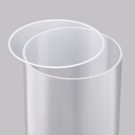 Transparent acrylic lid