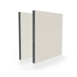 HPL Exterieur plaat in Grijs Wit (RAL 9002), een veelzijdige en duurzame plaat geschikt voor gevelbekleding en diverse buitentoepassingen.