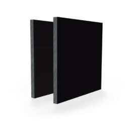 HPL Exterieur plaat in Zwart Bruin (RAL 8022), een robuuste en stijlvolle plaat geschikt voor gevelbekleding en diverse buitentoepassingen.