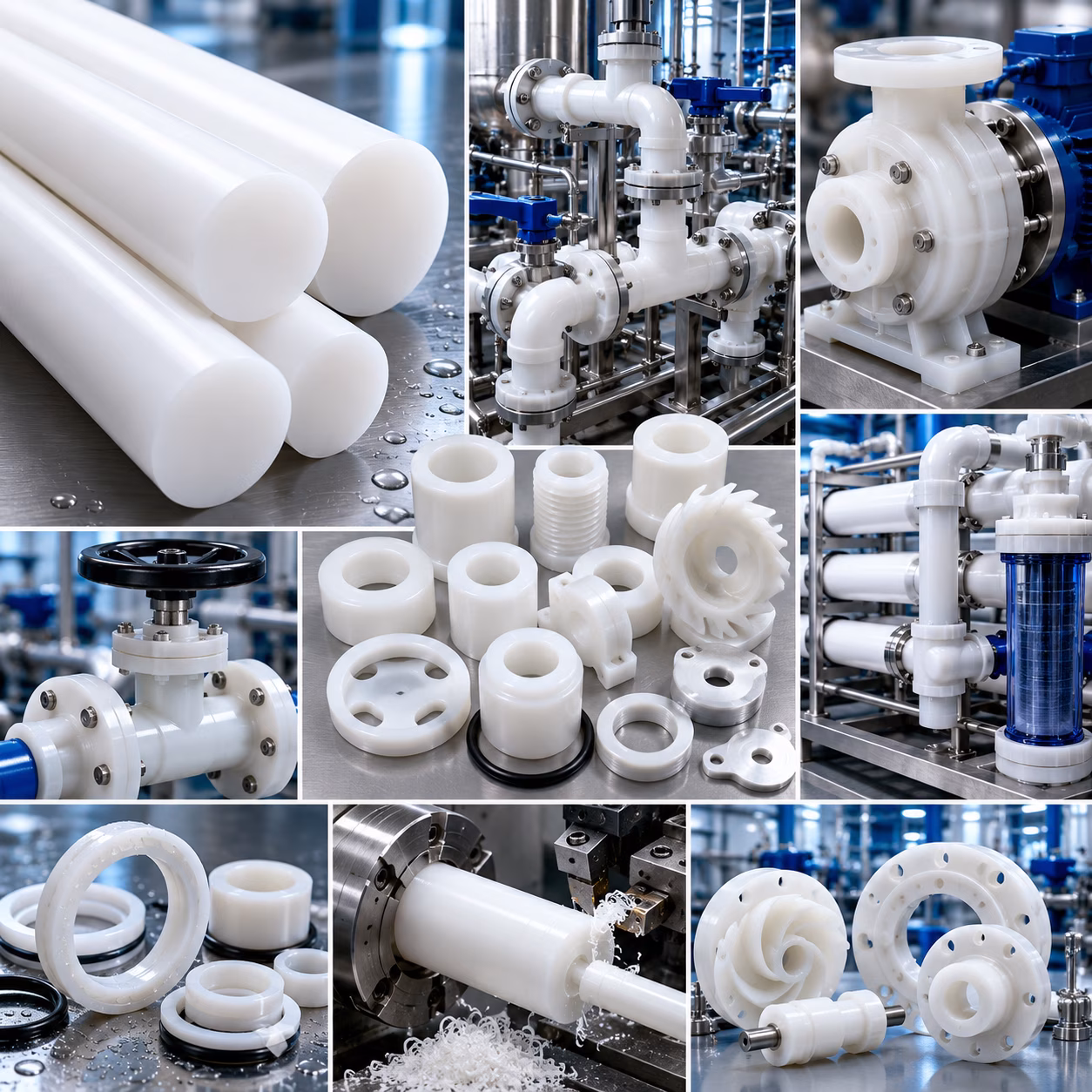 Toepassing PVDF rondstaf