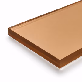 Custom-made smoked polycarbonate