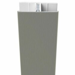 Protex Koppelprofiel in Betongrijs (RAL 7023), ideaal voor een moderne en duurzame gevelverbinding.