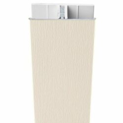 Protex Koppelprofiel in Crème (RAL 9001), perfect voor een stijlvolle en duurzame gevelverbinding.