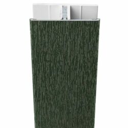 Protex Koppelprofiel in Dennengroen (RAL 6009), ideaal voor een duurzame en esthetische gevelverbinding.