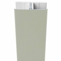 Protex Koppelprofiel in Betongrijs (RAL 7023), ideaal voor een moderne en duurzame gevelverbinding.
