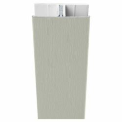 Protex Koppelprofiel in Mistgrijs (RAL 7038), perfect voor een moderne en duurzame gevelverbinding.