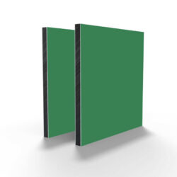Alu PE plaat in Groen (RAL 6024), een duurzame en veelzijdige plaat geschikt voor gevelbekleding, interieur en signage.