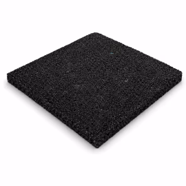 Sound-absorbing rubber