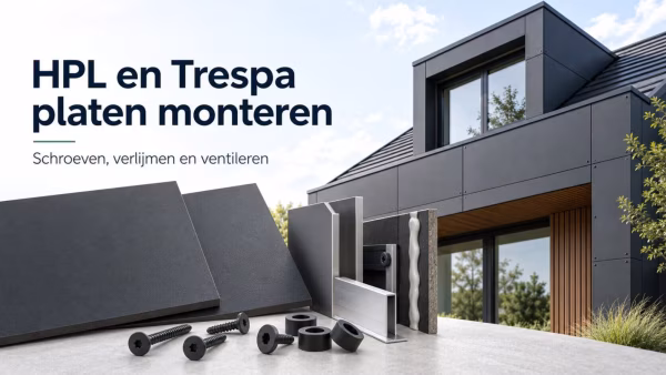 Zó monteer je HPL en Trespa platen