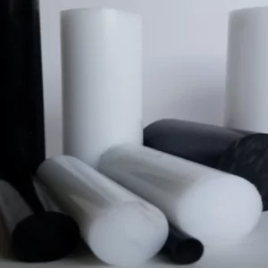 "HDPE rondstaf met hoge slagvastheid en chemische bestendigheid, geschikt voor industriële en technische toepassingen."