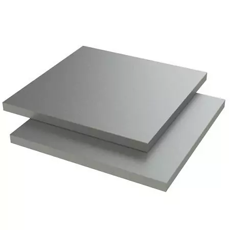Hard PVC plaat met een stevige en duurzame structuur, ideaal voor technische en industriële toepassingen.