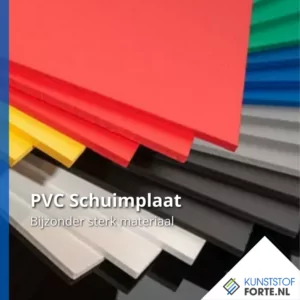 PVC schuimplaat in kleur, veelzijdig en lichtgewicht voor creatieve en functionele toepassingen.