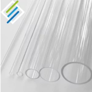 "Transparante acrylaat buis GS met hoogwaardige optische helderheid en gladde afwerking, geschikt voor decoratieve en technische toepassingen."