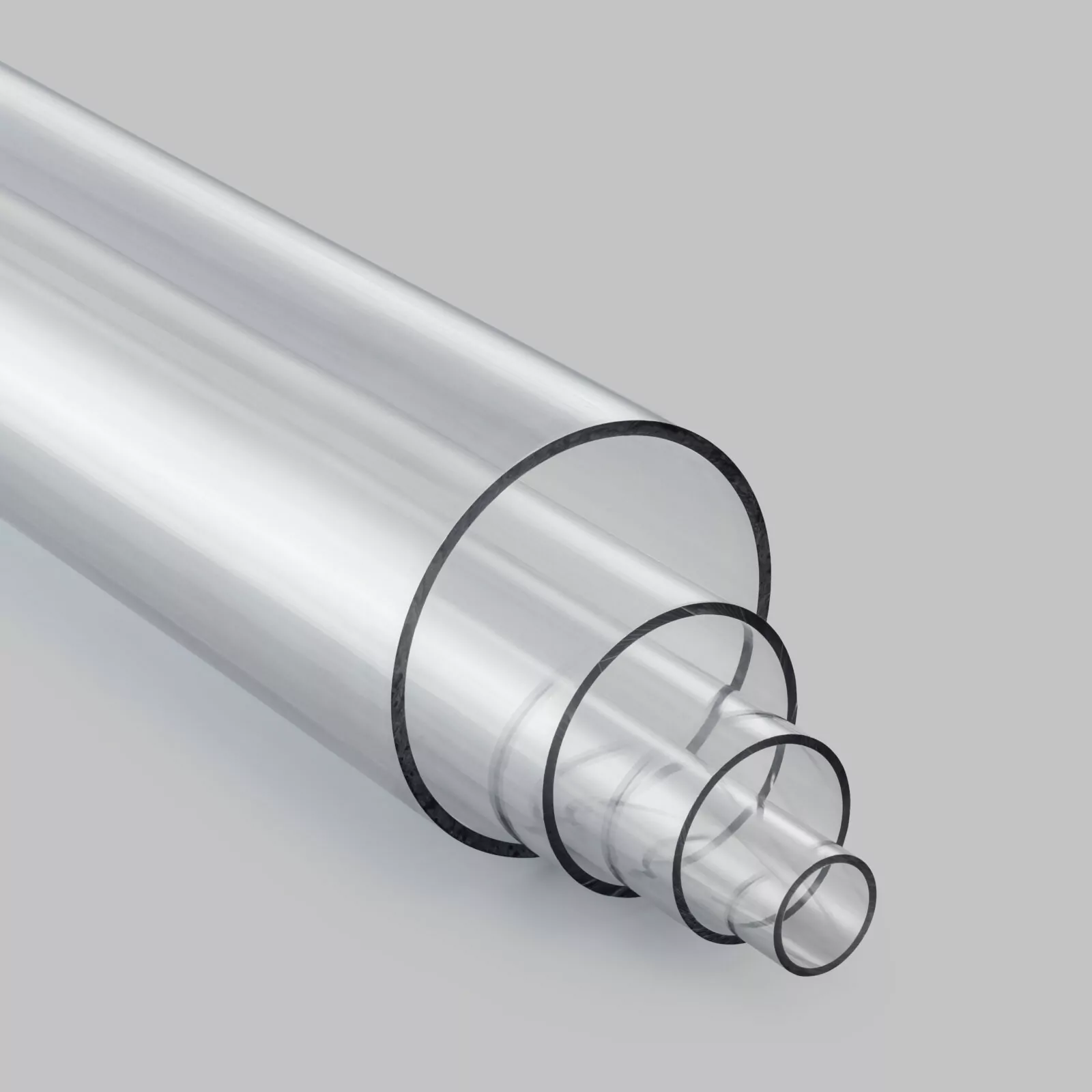 Transparante polycarbonaat buis