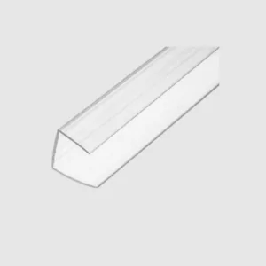 Polycarbonaat u-profiel