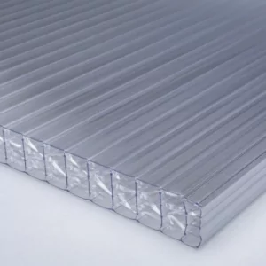 Polycarbonaat kanaalplaat 32mm, hoog isolerend en uiterst stevig voor professionele toepassingen.