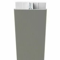 Protex Koppelprofiel in Betongrijs (RAL 7023), ideaal voor een moderne en duurzame gevelverbinding.