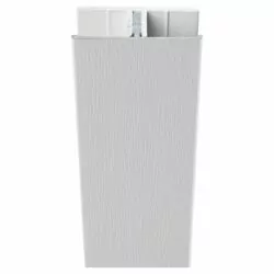 Protex Koppelprofiel in Cementgrijs (RAL 7074), ideaal voor een duurzame en moderne gevelverbinding.