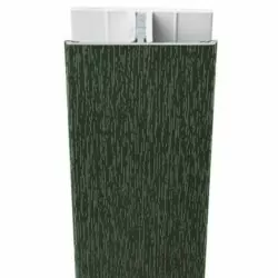Protex Koppelprofiel in Dennengroen (RAL 6009), ideaal voor een duurzame en esthetische gevelverbinding.