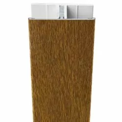 Protex Koppelprofiel in Golden Oak, met een luxe houtlook voor een stijlvolle en duurzame gevelverbinding.