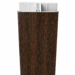 Protex Koppelprofiel in Sapeli houtlook, ideaal voor een stijlvolle en sterke gevelverbinding