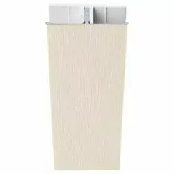 Protex Koppelprofiel in Wit (RAL 9010), perfect voor een elegante en duurzame gevelverbinding.